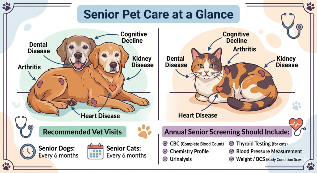 Senior Pet Wellness in Sacramento: A Care Guide for Aging Dogs and Cats