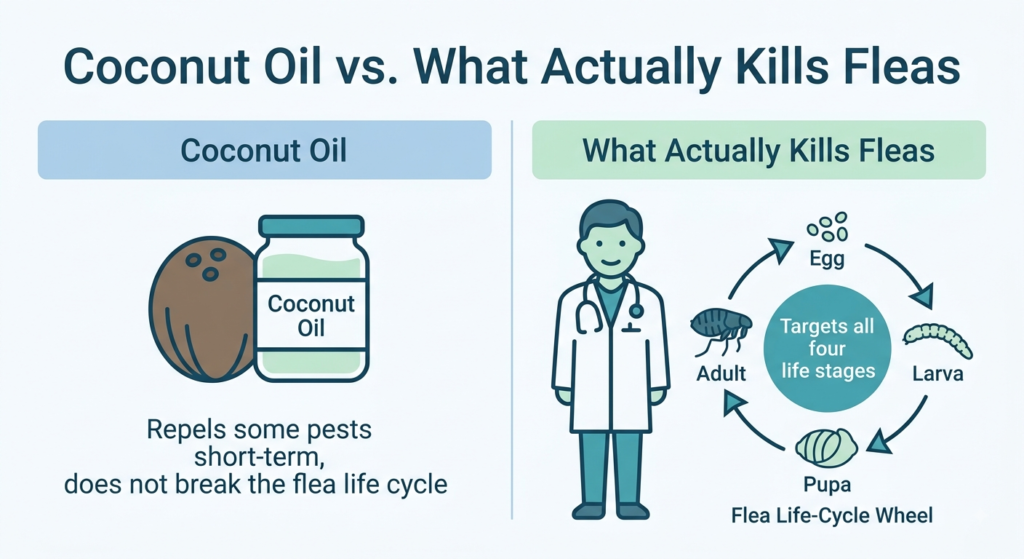 Does Coconut Oil Kill Fleas? What Sacramento Vets Want You to Know