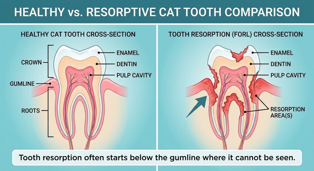 Cat Dental Care in Sacramento: Tooth Resorption, Gingivitis, and Why Cats Hide Dental Pain
